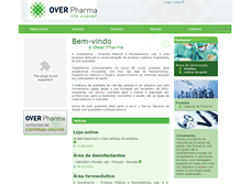 Tablet Screenshot of overpharma.pt
